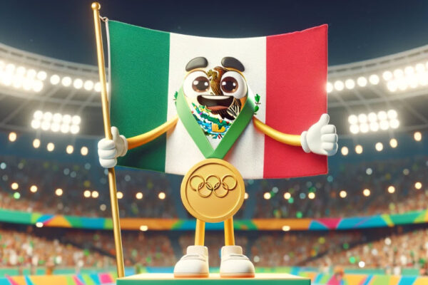 Mexico Winning Gold Medal