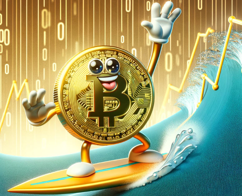 Bitcoin Riding the Wave