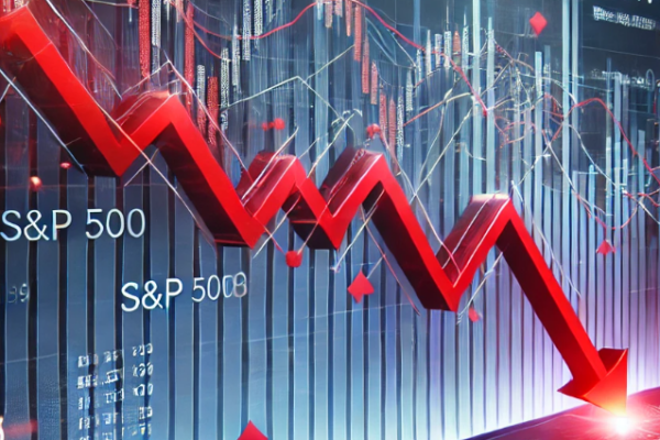 Stock Market Downturn Chart