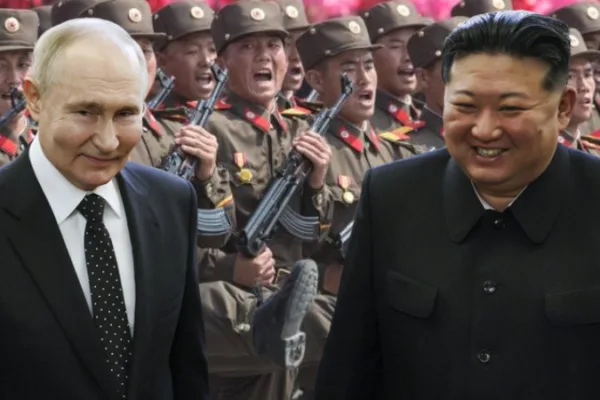 North Korean Troops in Russia