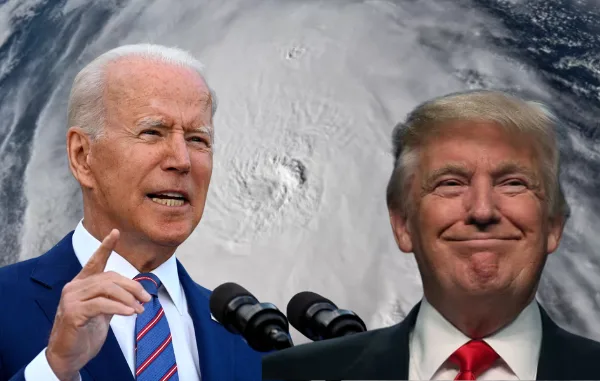 Biden calls out Trump