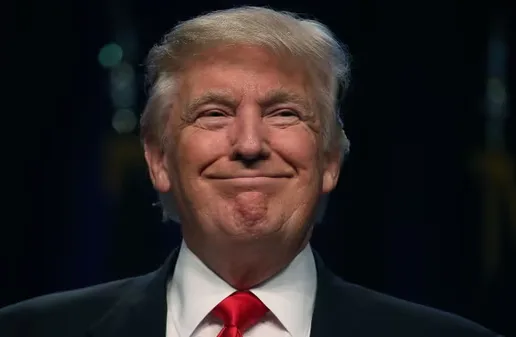 Trump Smirk