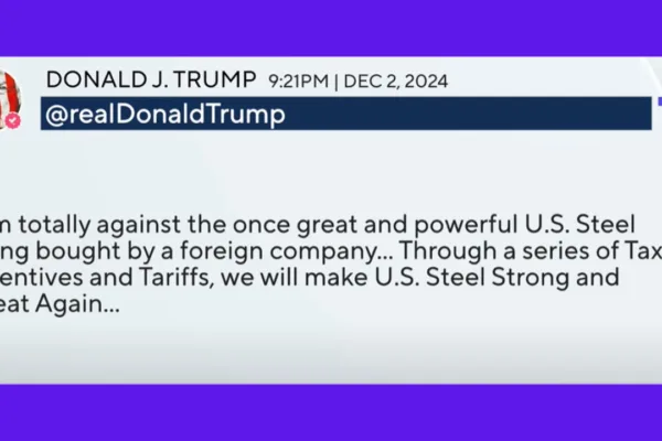 Trump Against Nippon Steele