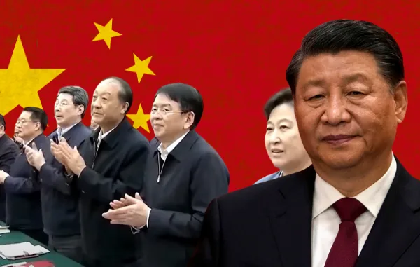 President Xi with Business Leaders