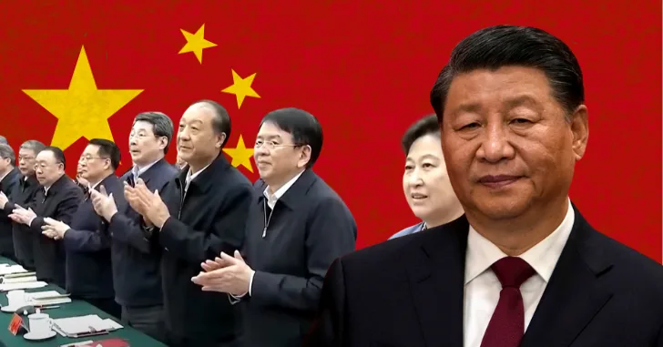 President Xi with Business Leaders