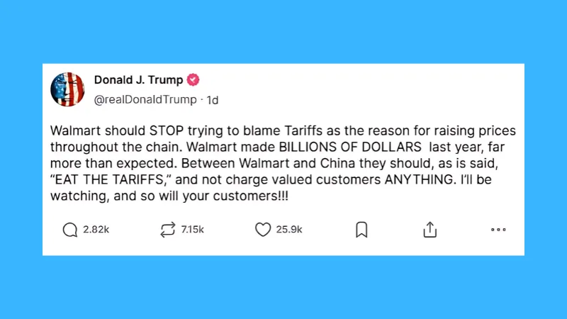 Eat the Tariffs