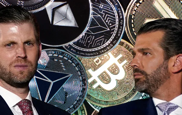 Eric Trump and Donald Trump Jr. Bitcoin