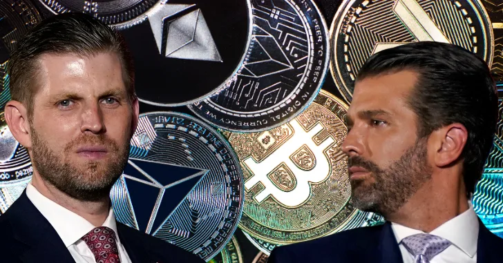 Eric Trump and Donald Trump Jr. Bitcoin