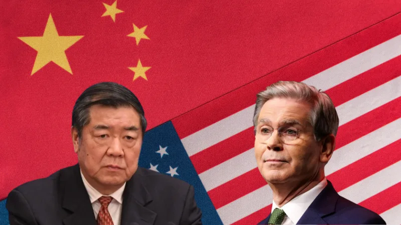 United States China Meeting In Geneva for Trade Talks