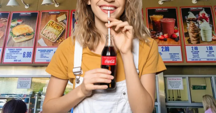 Coca Cola Costco Food Court