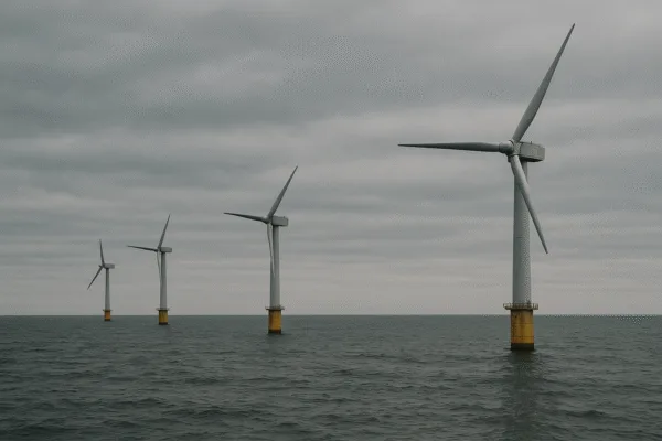 Abandoned Offshore Turbines