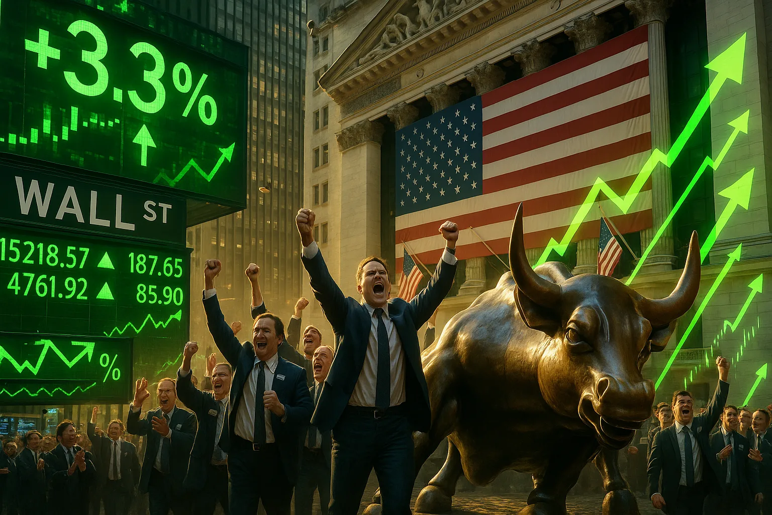 U.S. Economy Surges 3.3% in Q2