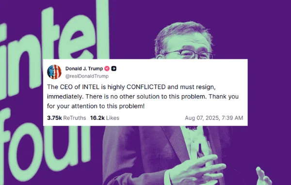Trump Calls for Intel CEO to Resign