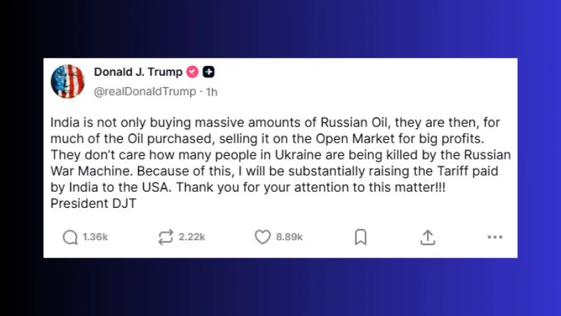 Trump Truth Social India