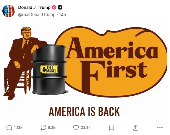 Trump Cracker Barrel