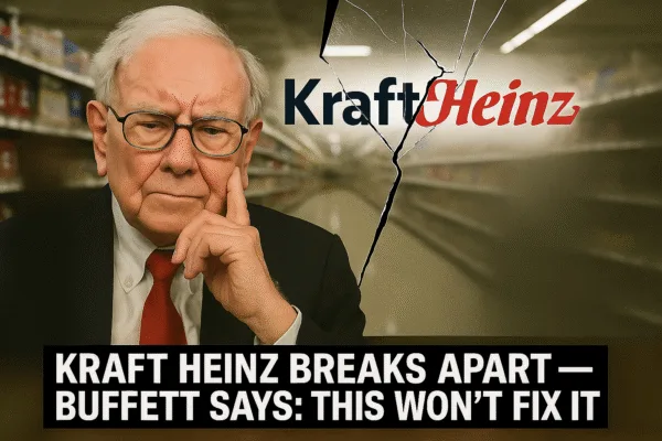 Kraft Heinz Breaks Apart: Why Warren Buffett Says the Split Won’t Fix Its Problems