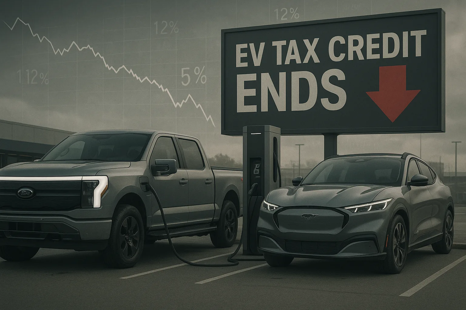 EV tax credits ending