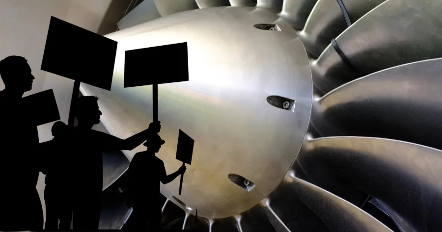 GE Aerospace on Strike