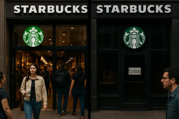 Starbucks Closes Locations