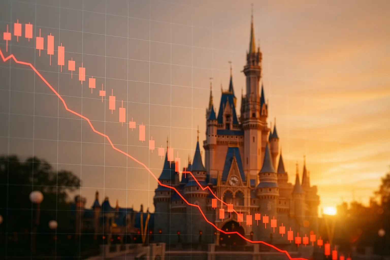 Disney Stock Drops