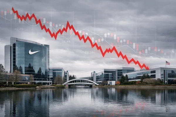 Nike Stock Sinks