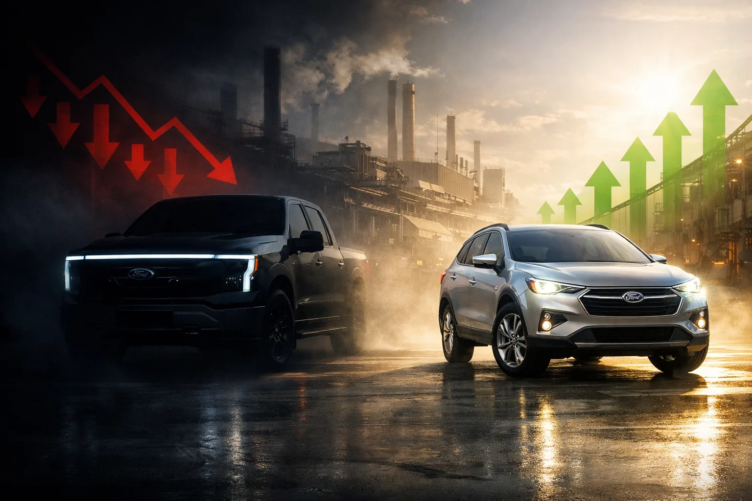 Ford Shifts Toward Hybrids and Extended-Range EVs