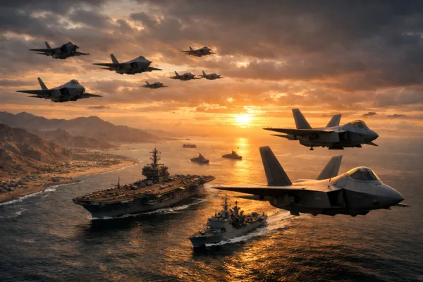 U.S. Masses Largest Middle East Air Power Since Iraq War as Trump Weighs Iran Strike