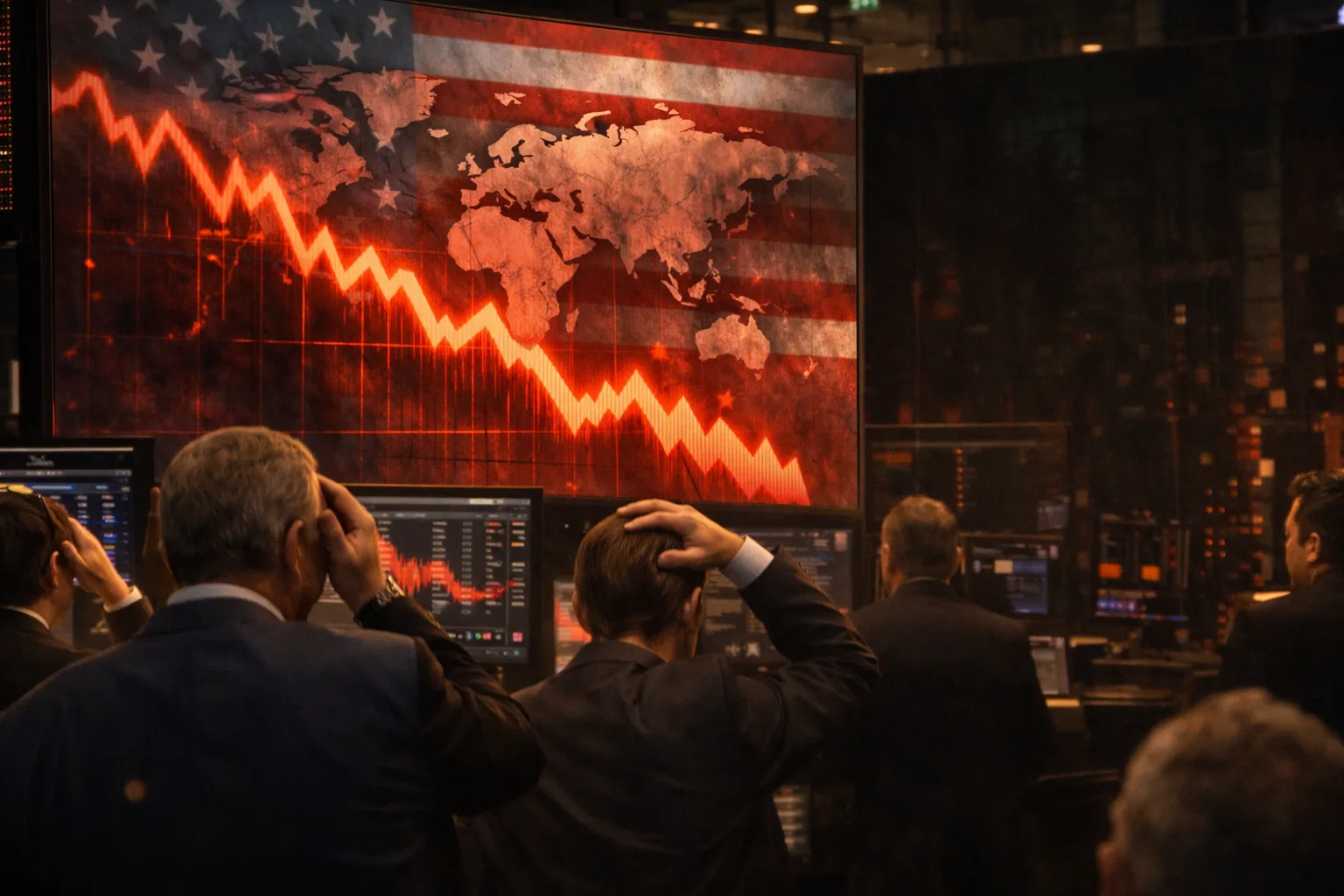 Dow Drops 800 Points Global Tariffs