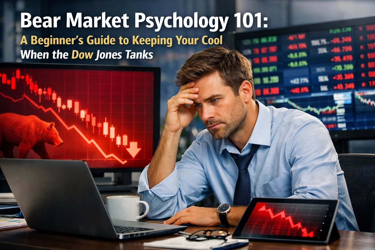 A Beginner's Guide to Keeping Your Cool When the Dow Jones Tanks