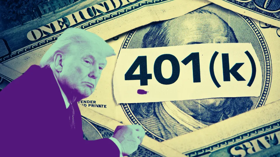 Trump Unveils $1,000 Government Match 401(k) Plan