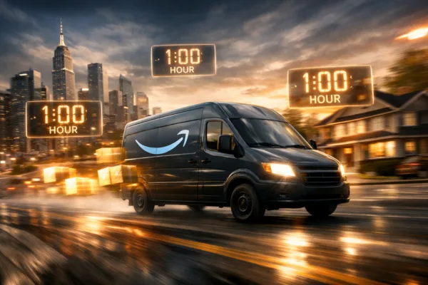 Amazon Launches 1-Hour Delivery