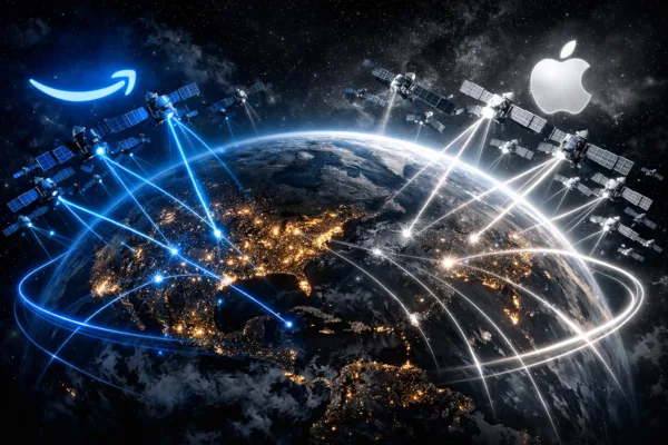 Amazon Eyes Globalstar to Take on Starlink. Apple Could Blow Up the Deal