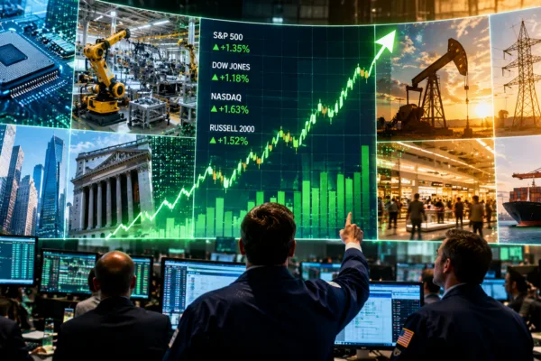 Stock market rally broadens beyond AI stocks as Wells Fargo predicts an everything rally across technology, industrial, financial and energy sectors.