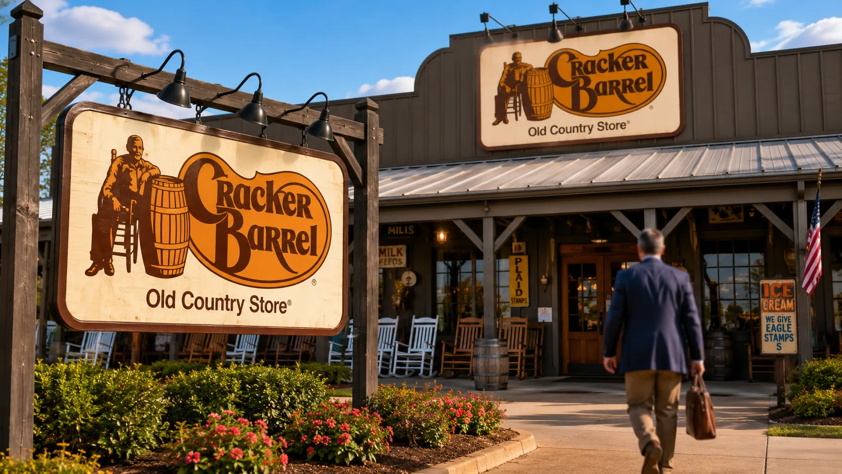 Cracker Barrel CEO Steps Down After Controversial Rebrand Backlash as Restaurant Chain Looks for a Fresh Start