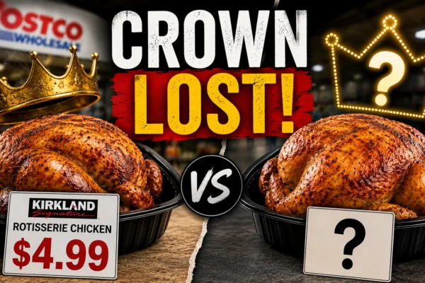 Costco $4.99 rotisserie chicken compared with a mystery rival after Consumer Reports named a new winner in a blind taste test.