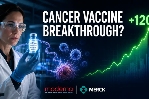 Moderna and Merck personalized mRNA cancer vaccine breakthrough sends Moderna stock soaring 120%