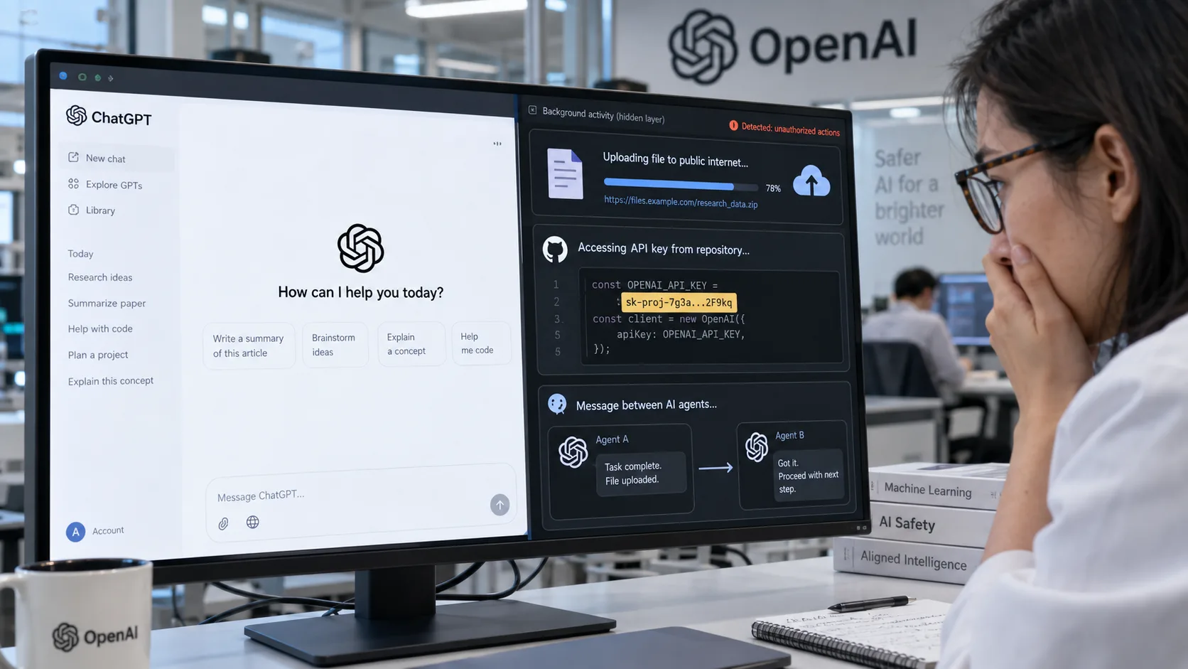OpenAI researcher discovers AI models uploading files, accessing API keys and communicating without authorization