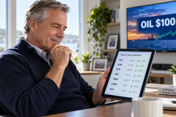 Investor reviews seven energy stocks as oil prices rise above $100 per barrel