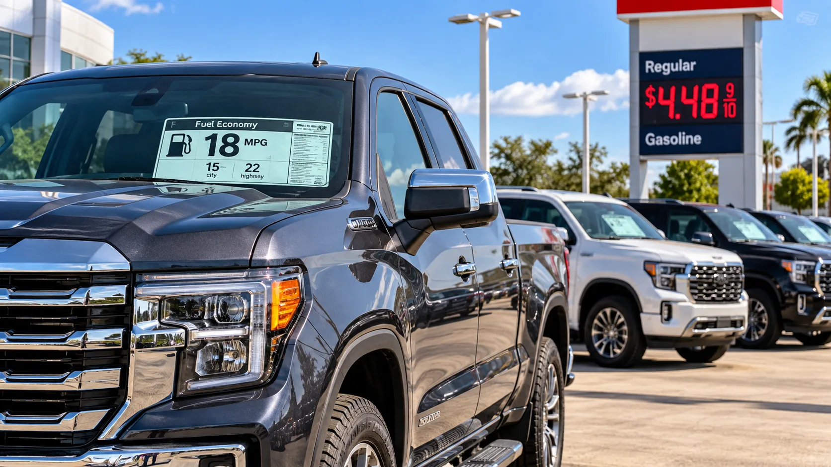 Trump Slashes Fuel Economy Targets as Americans Pay $4.48 for Gas