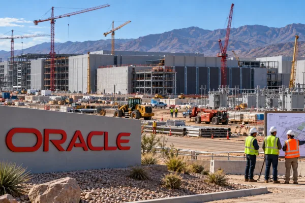 Oracle Data Center Under Construction