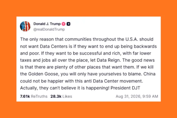 Trump on Data Centers