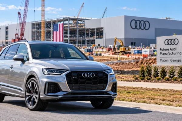 Audi SUV at Future Georgia Factory