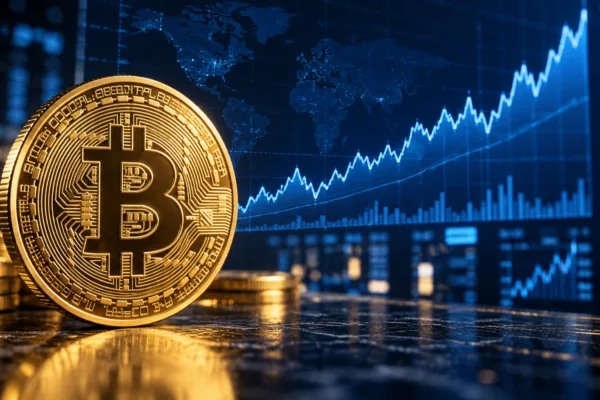 Golden Bitcoin Against Rising Markets