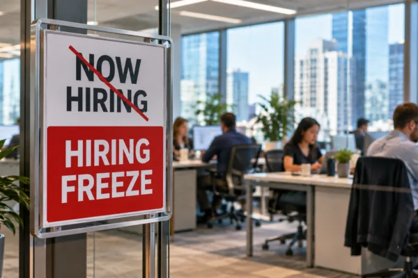 Hiring Freeze in the Modern Office