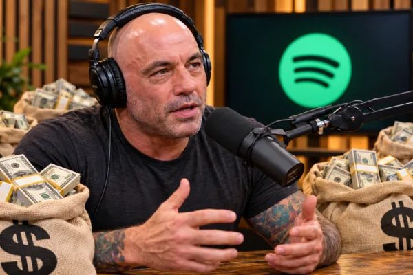 Joe Rogan’s Spotify Money Bag Podcast