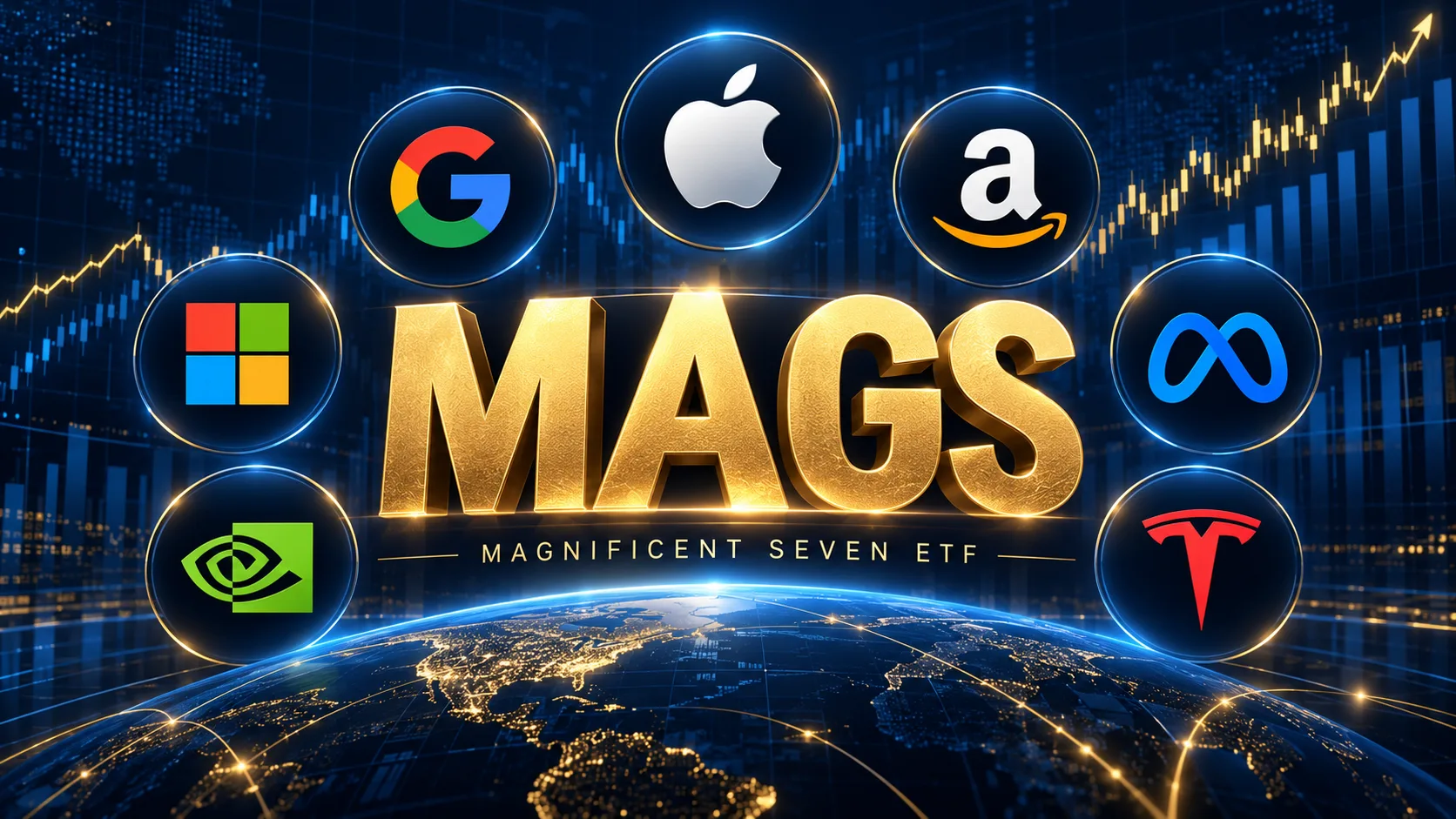 MAGS Magnificent Seven Market Globe
