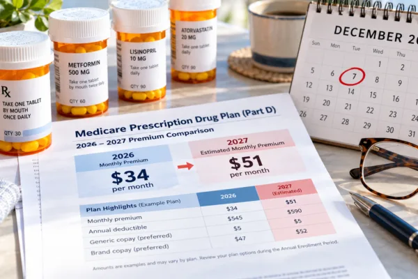 Medicare Plan Comparison Still Life