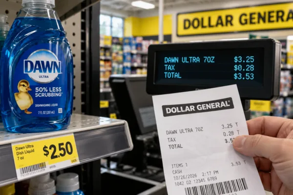 Shelf Price vs. Checkout Total