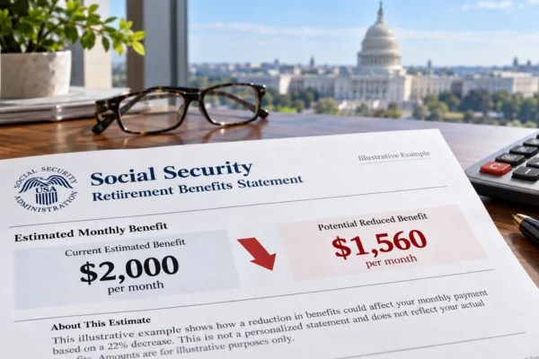 Social Security Benefit Reduction Statement